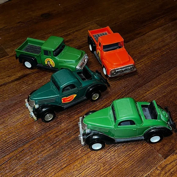 Vintage Strombecker (4) Toy Cars Hotrods Collectibles 1938 Kids Toy Cars - Picture 4 of 16